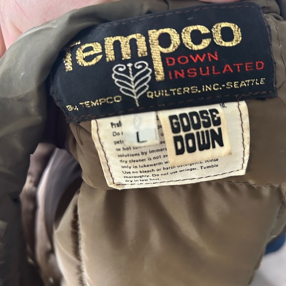 70’s Vintage goosefeather vest - Picture 2 of 2